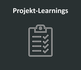 Symbol für Projekt-Learnings: Checkliste auf einem Klemmbrett